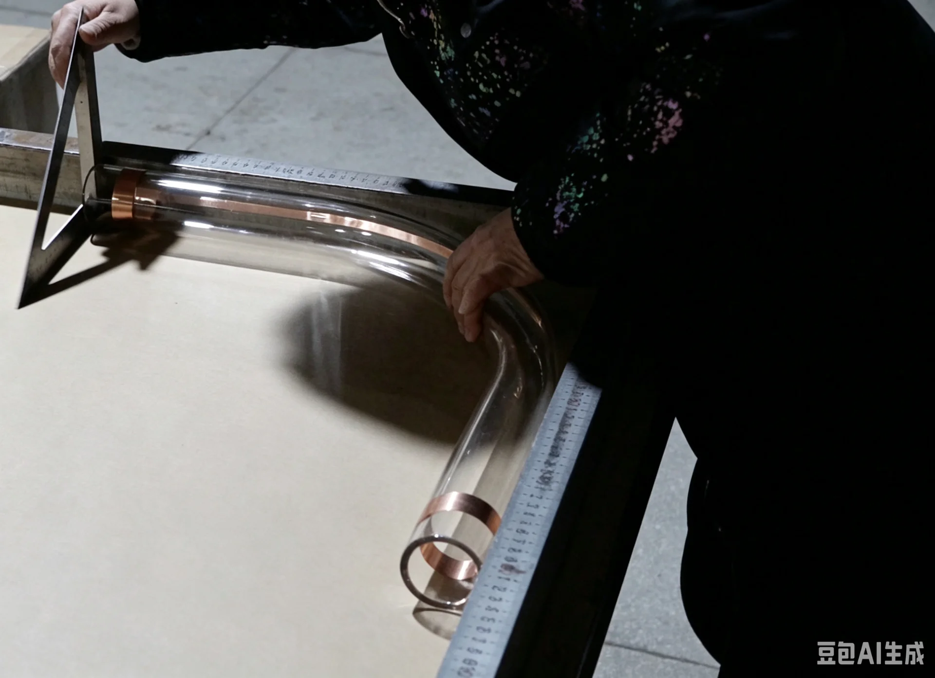 custom glass in process inspection